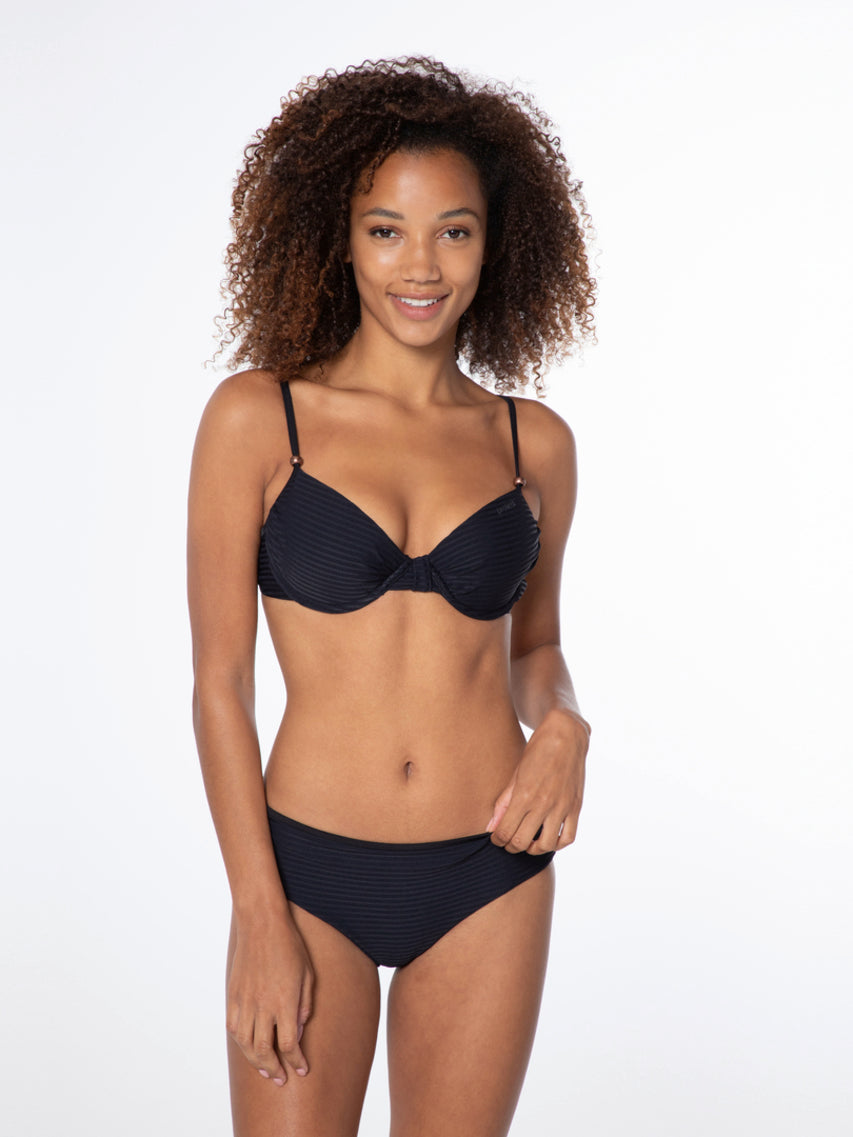 PROTEST MIXHART Wire Bikini Top B | True Black B-Cup