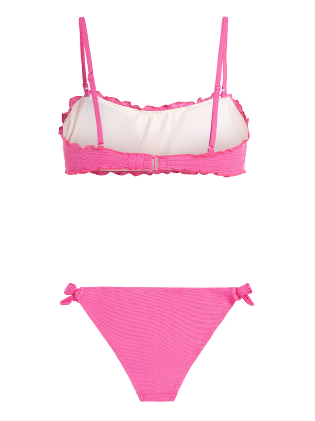 PROTEST PRTSIDRA bandeau bikini | Lipstick Pink