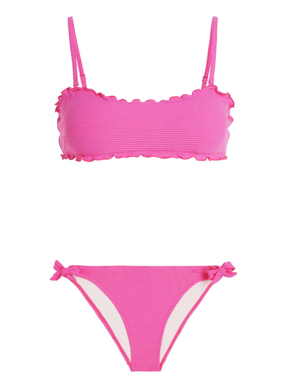 PROTEST PRTSIDRA bandeau bikini | Lipstick Pink