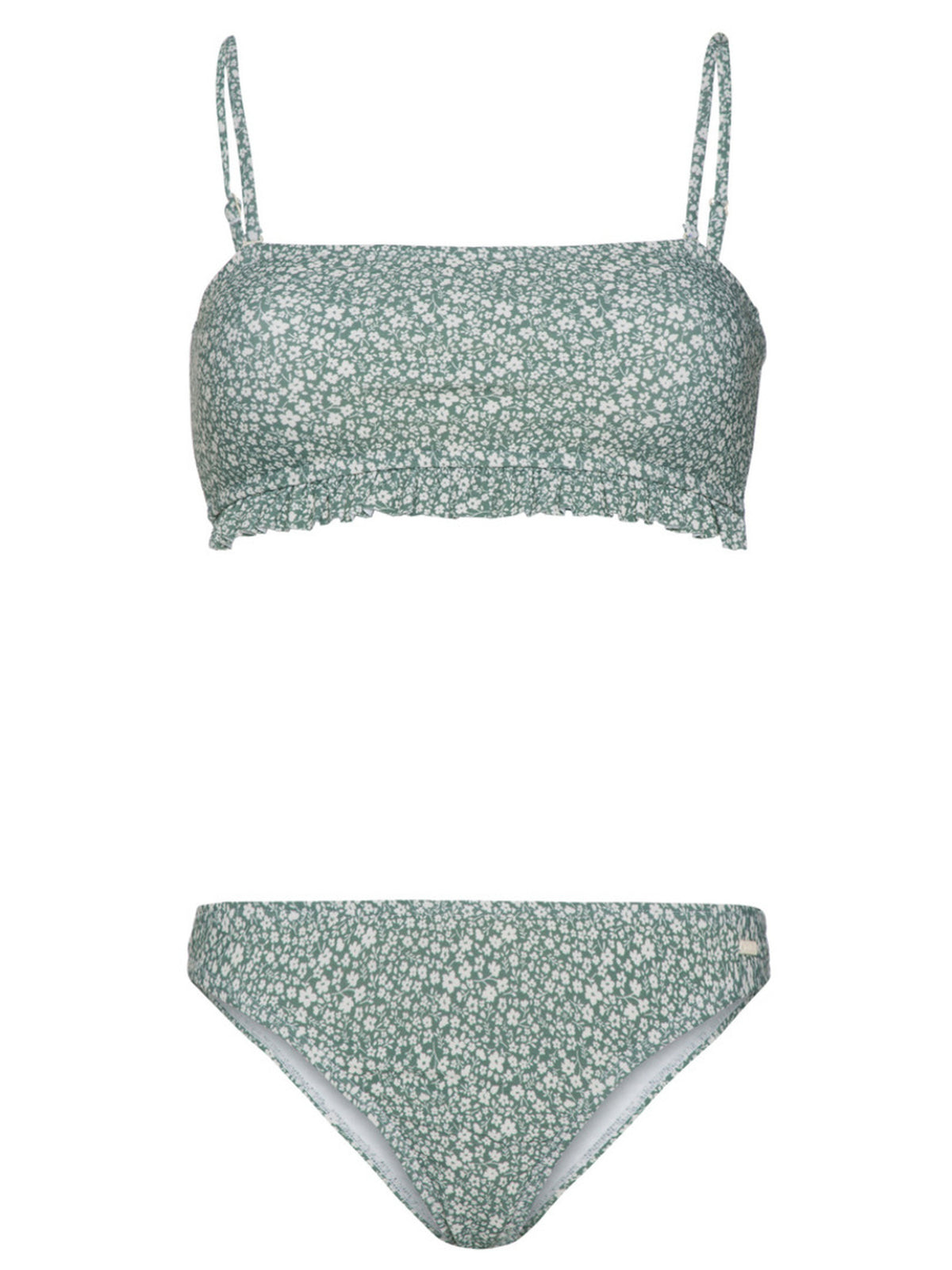 PROTEST PRTCAPELO bandeau bikini | Glass Bottlegreen