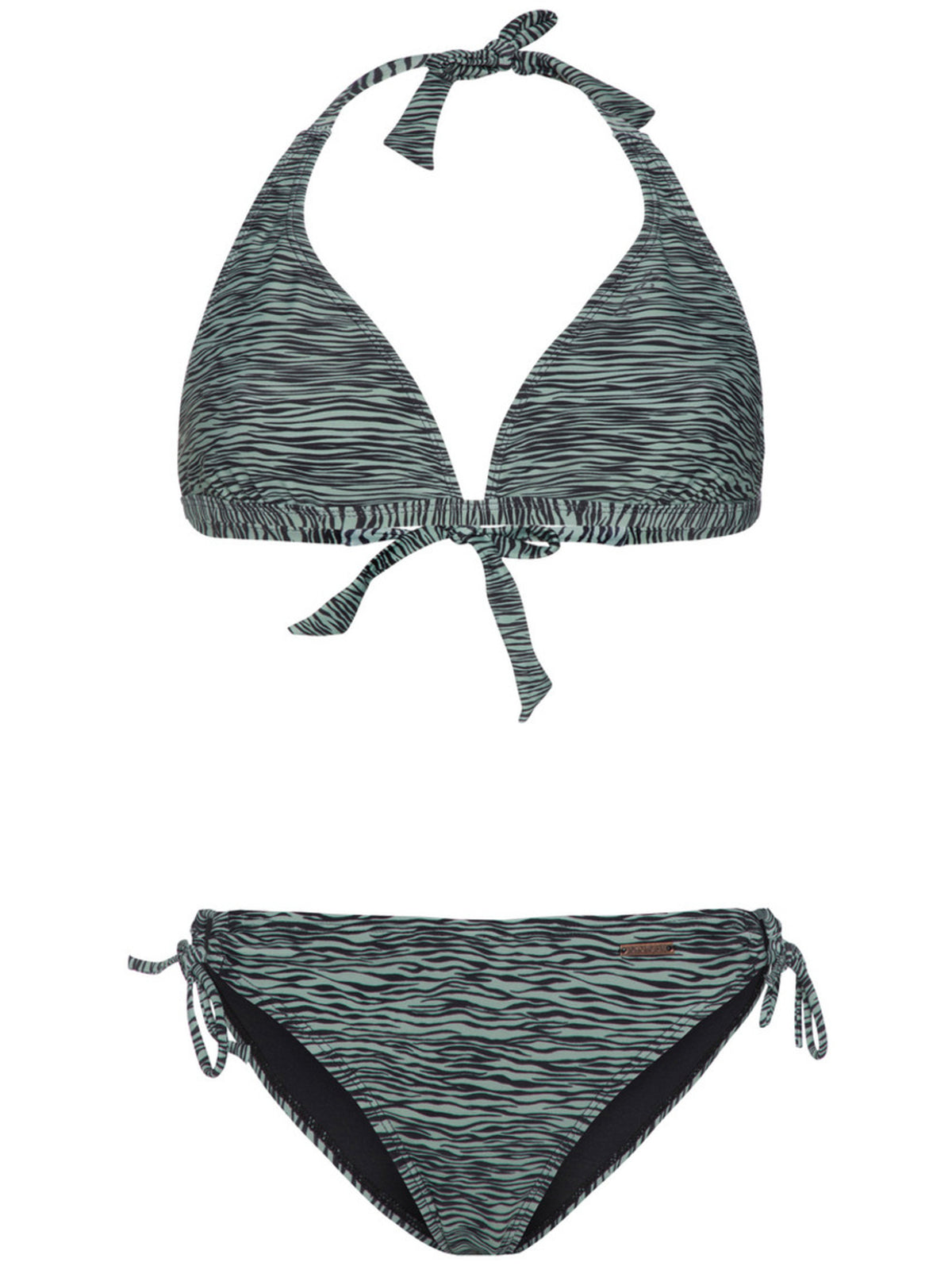 PROTEST PRTADMIRER Halter Bikini | Green Baygreen