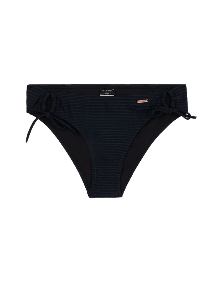 PROTEST MIXBACK Bikini Bottom | True Black