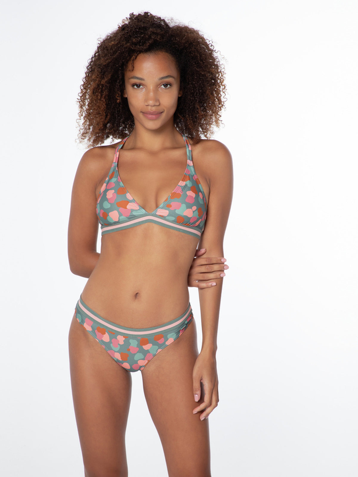 PROTEST PRTHATYAI Triangle Bikini | Glass Bottlegreen
