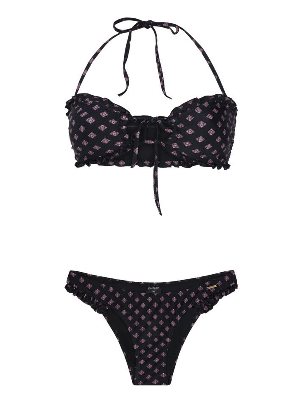PROTEST PRTXANTHE bandeau bikini | True Black