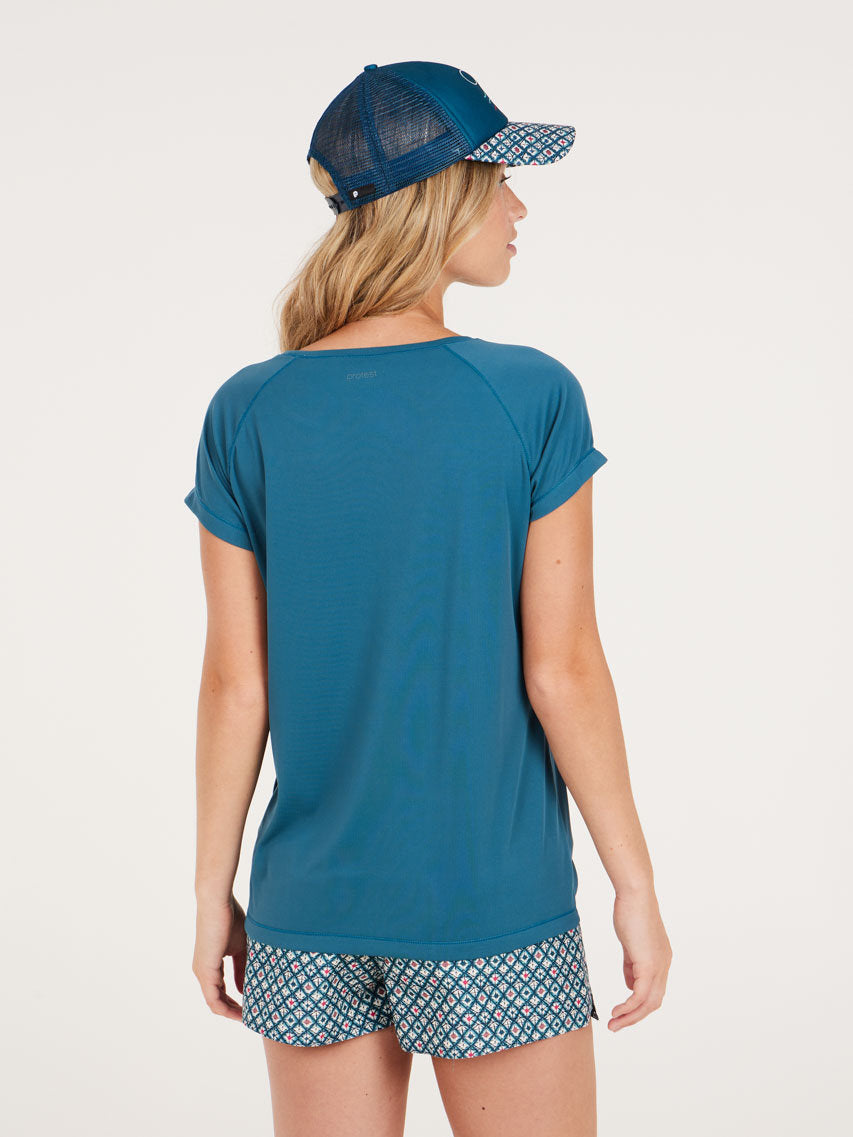 PROTEST PRTAVA surf T short sleev | Raku Blue