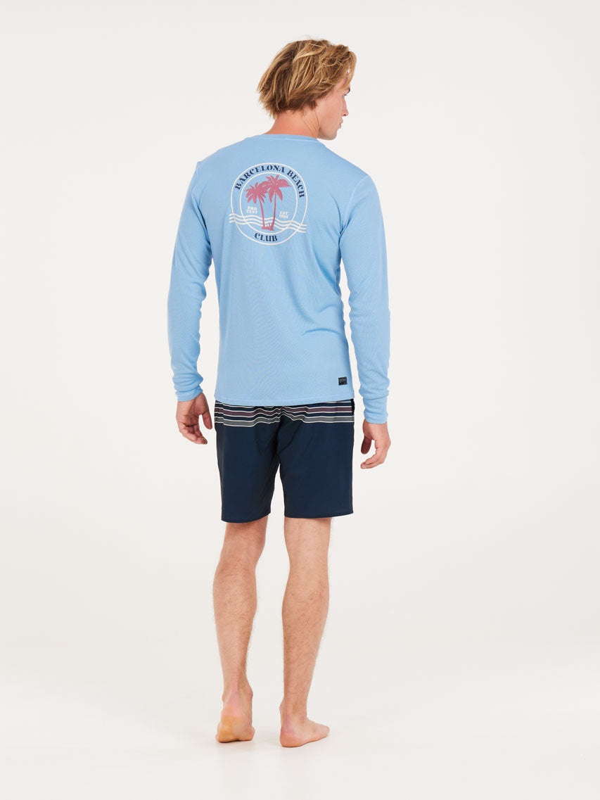 PROTEST PRTGRANT surf T long slee | Dusk Blue