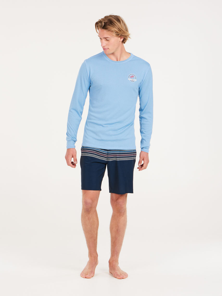 PROTEST PRTGRANT surf T long slee | Dusk Blue