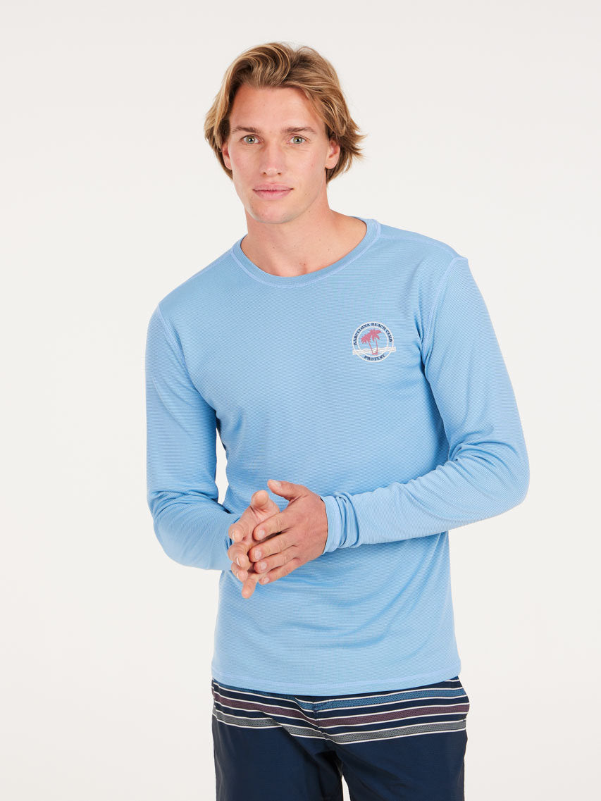 PROTEST PRTGRANT surf T long slee | Dusk Blue