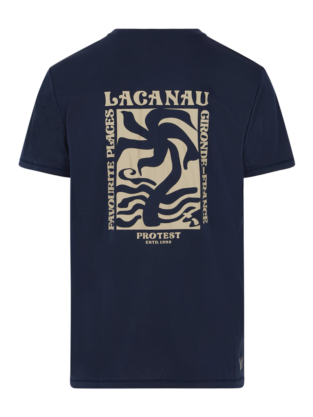 PROTEST PRTFOXY rashguard short s | Night Skyblue