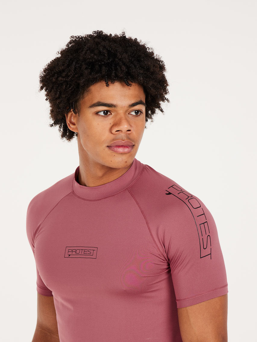 PROTEST PRTENFORD rashguard short | Deco Pink