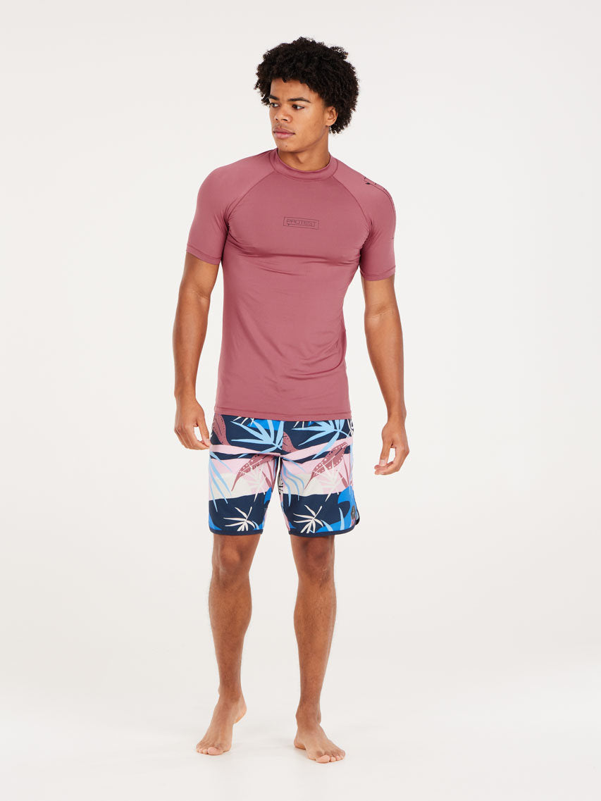 PROTEST PRTENFORD rashguard short | Deco Pink