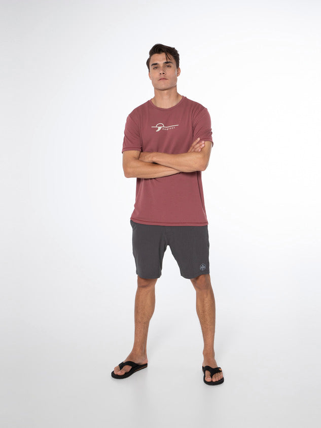 PROTEST PRTLEGUNDI surf t-shirt | Roan Rougebordeaux