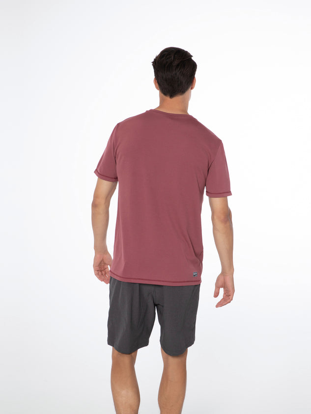 PROTEST PRTLEGUNDI surf t-shirt | Roan Rougebordeaux