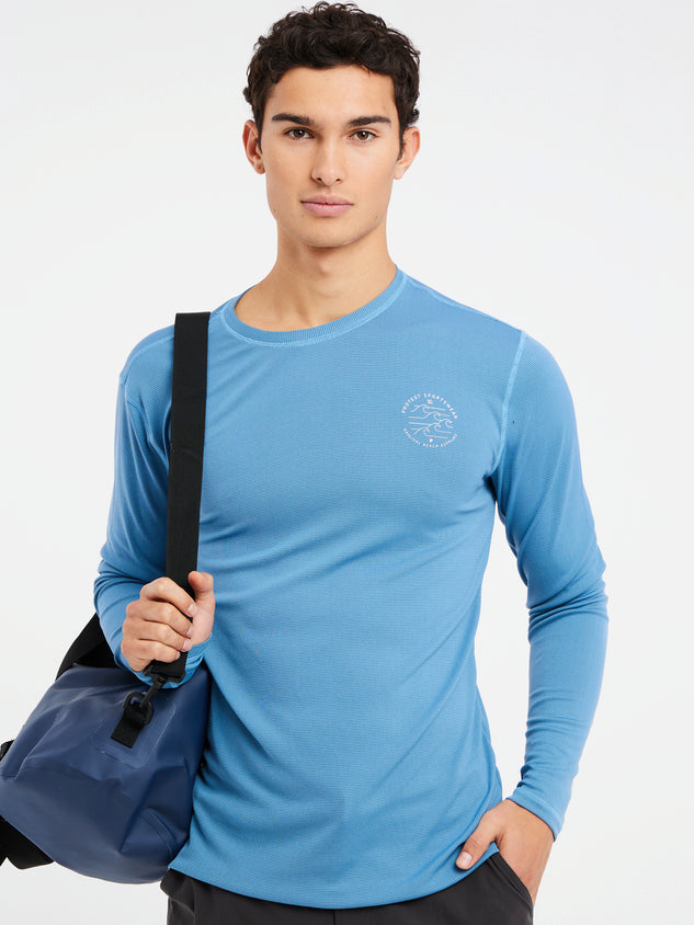PROTEST PRTLOOMA rashguard long s | River Blue