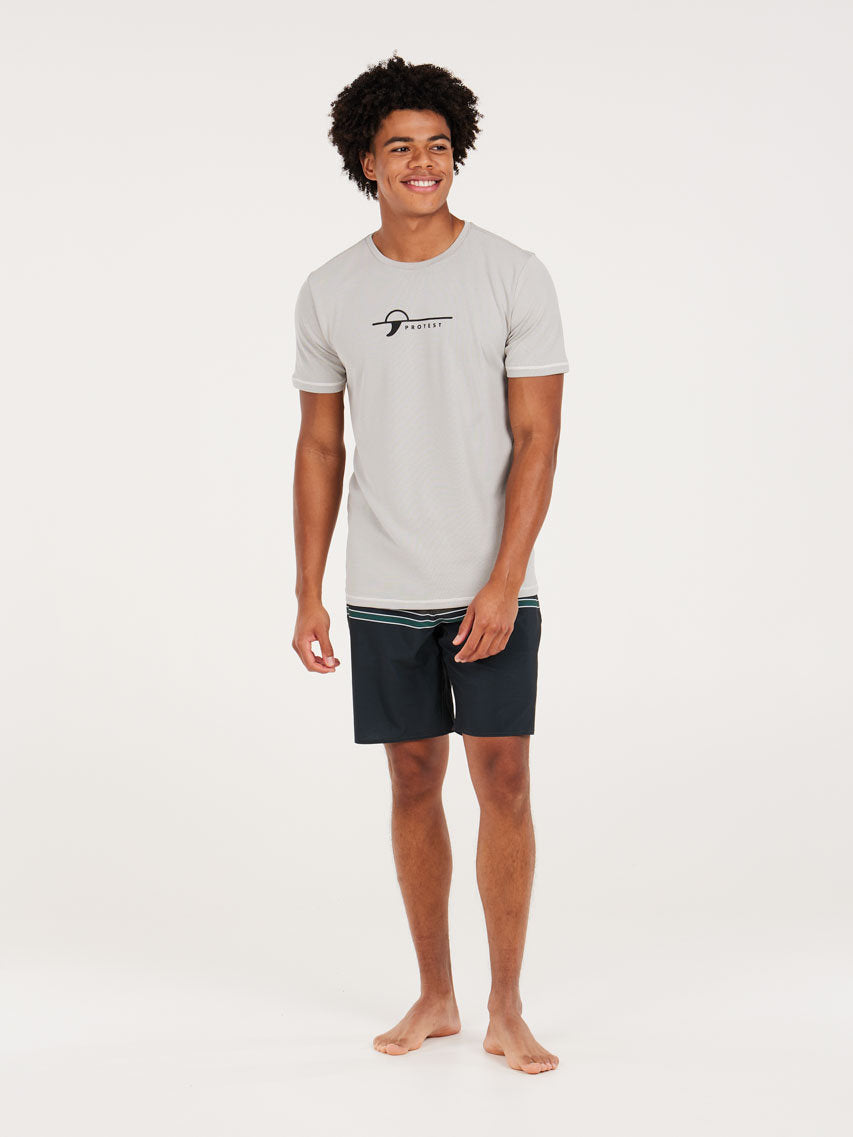 PROTEST PRTLEGUNDI surf t-shirt | Kitoffwhite