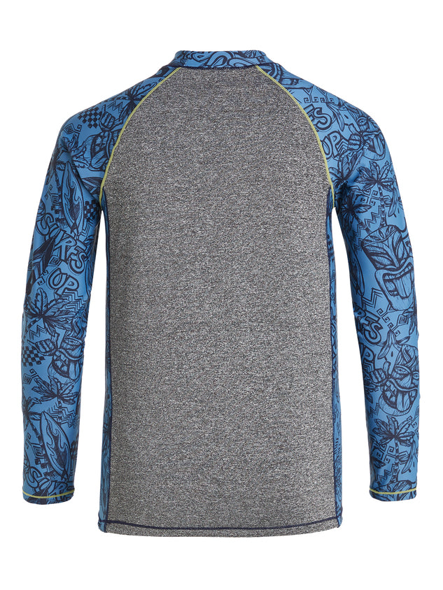 PROTEST PRTADMIT JR rashguard lon | River Blue