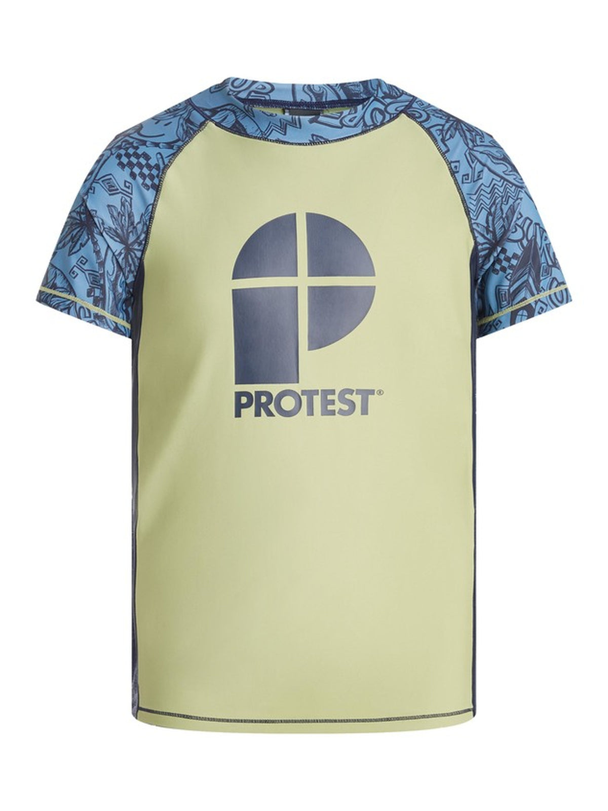 PROTEST PRTAHOY JR rashguard shor | AlgaeGreen
