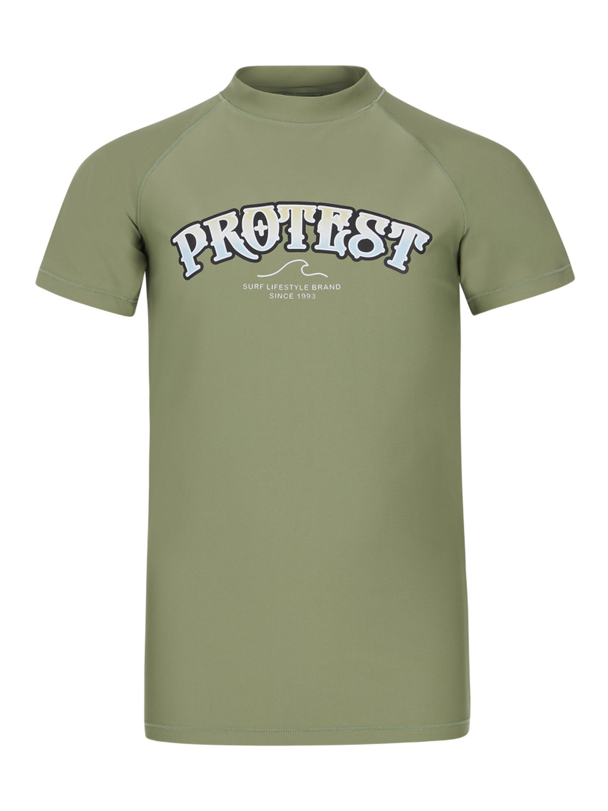 PROTEST PRTNIZZO JR rashguard sho | Artichoke green