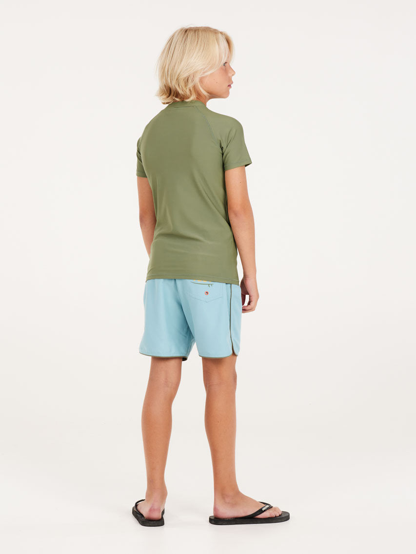 PROTEST PRTNIZZO JR rashguard sho | Artichoke green