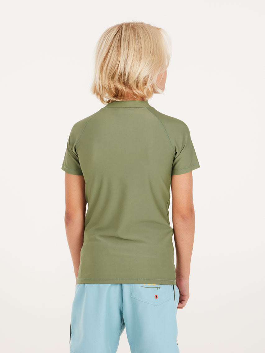 PROTEST PRTNIZZO JR rashguard sho | Artichoke green
