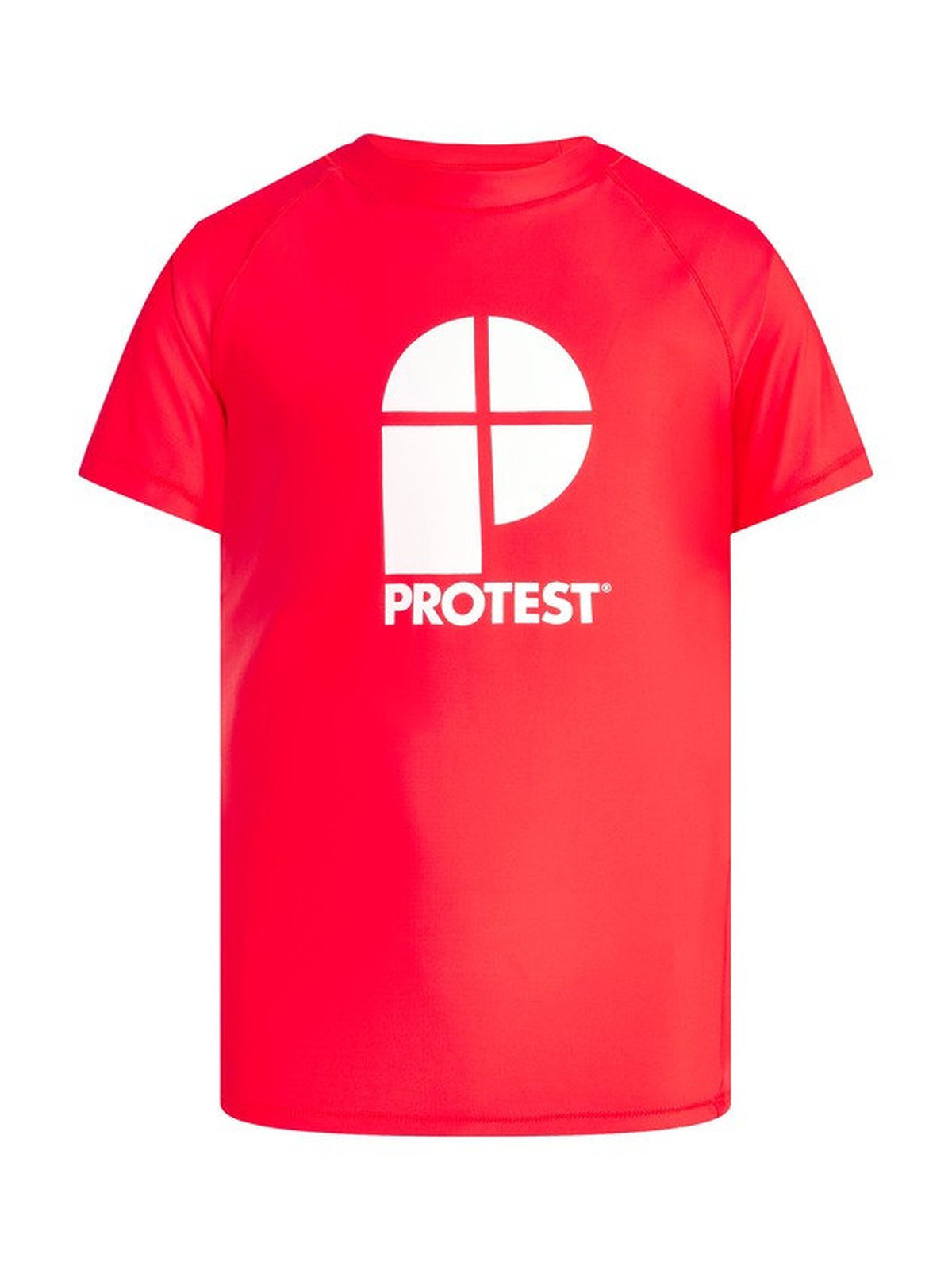 PROTEST PRTBERENT JR surf t-shirt | Tomato