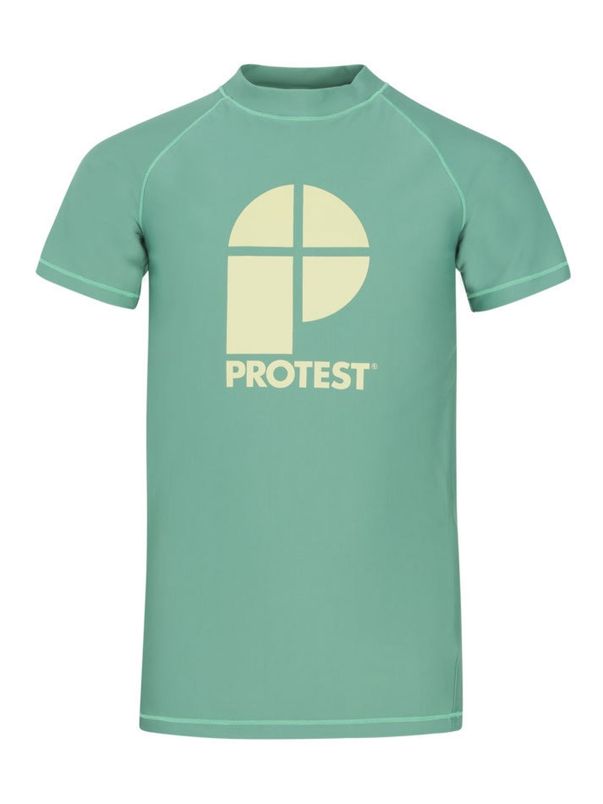 PROTEST PRTBERENT JR surf t-shirt | Frosty Green