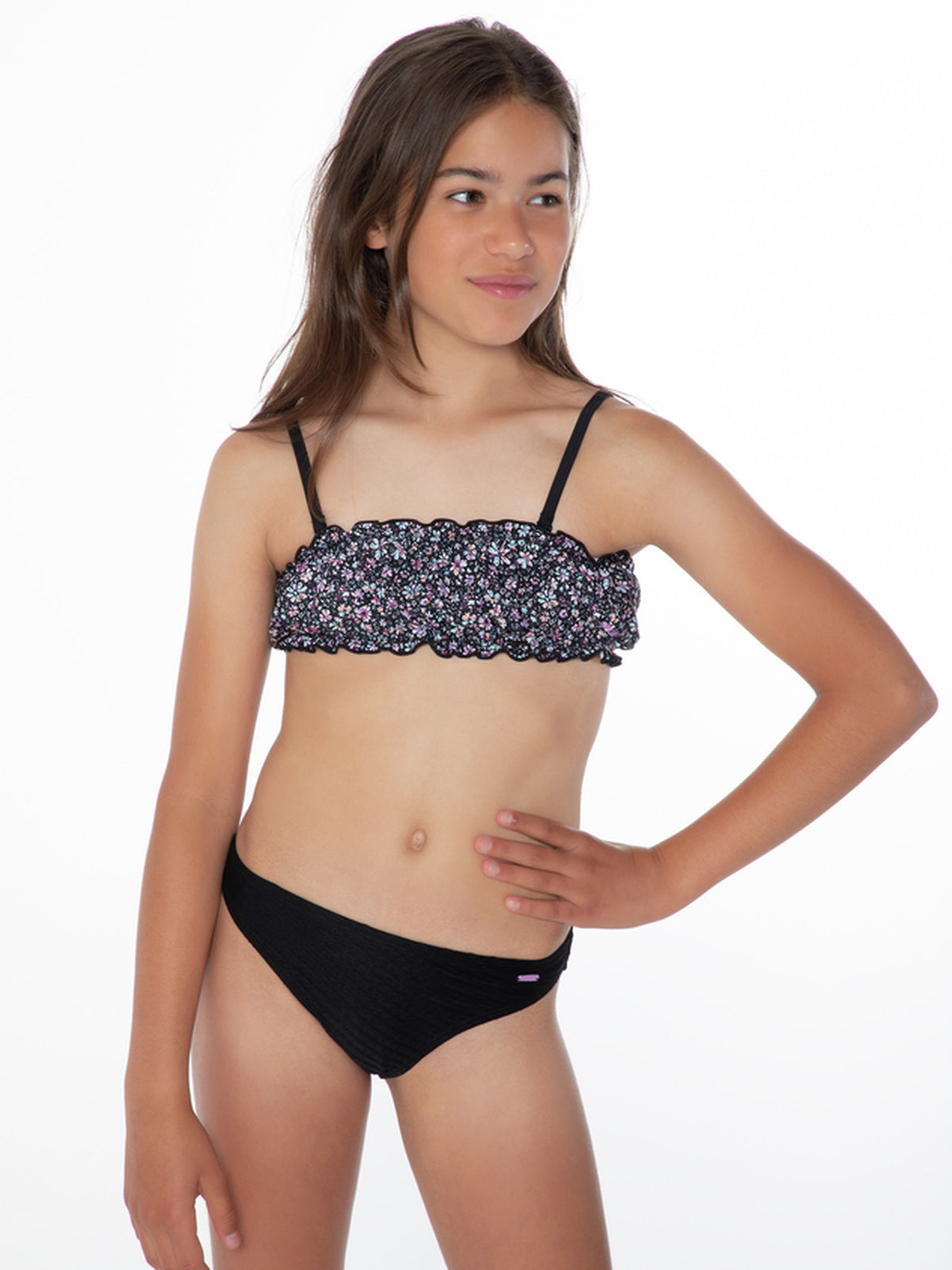 PROTEST PRTLARA JR smocked bikini | True Black