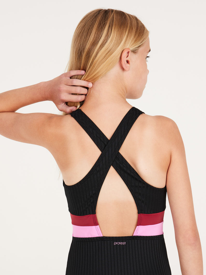 PROTEST PRTSAFA JR swimsuit | True Black