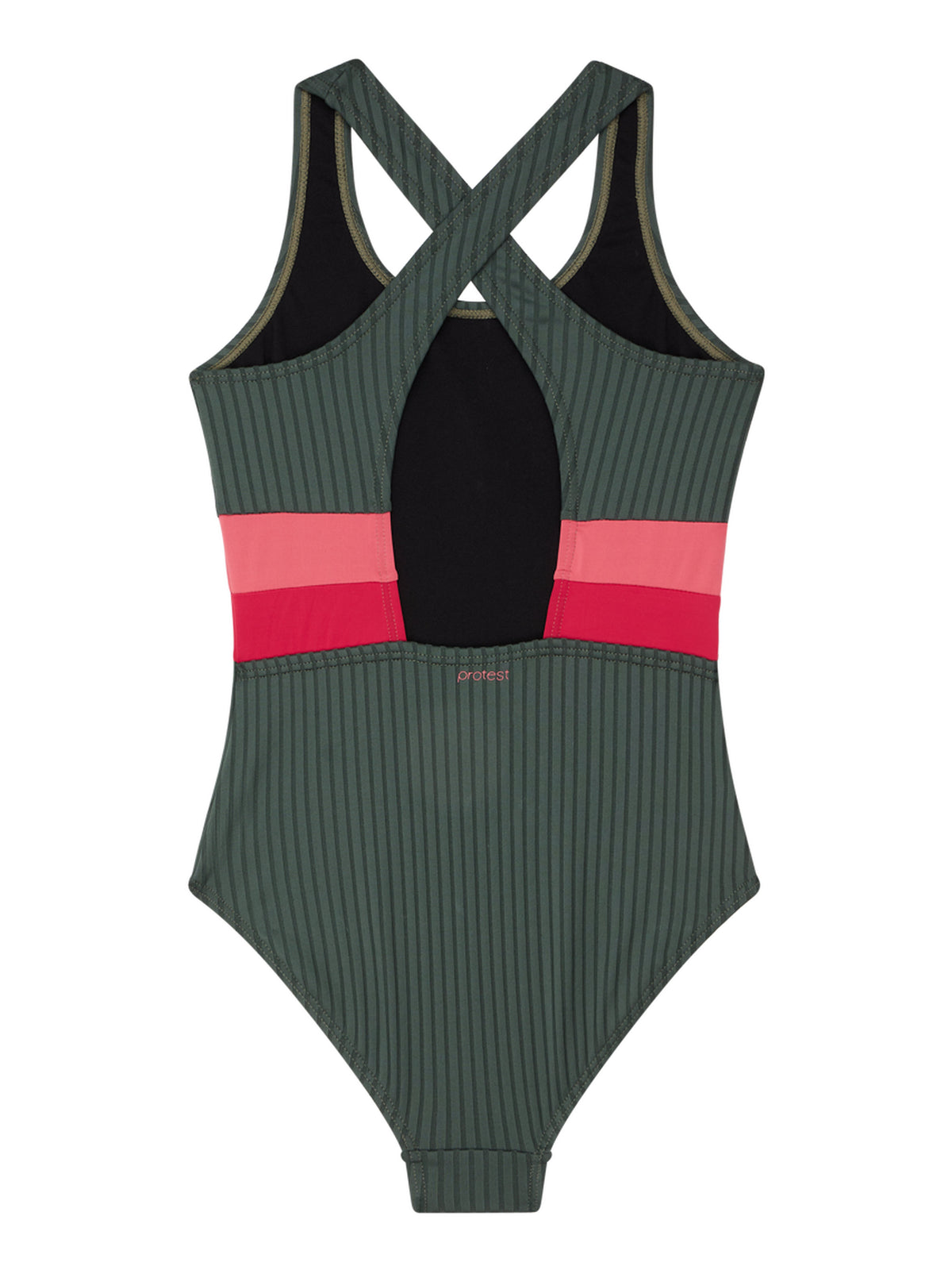PROTEST PRTSAFA JR swimsuit | Huntergreen