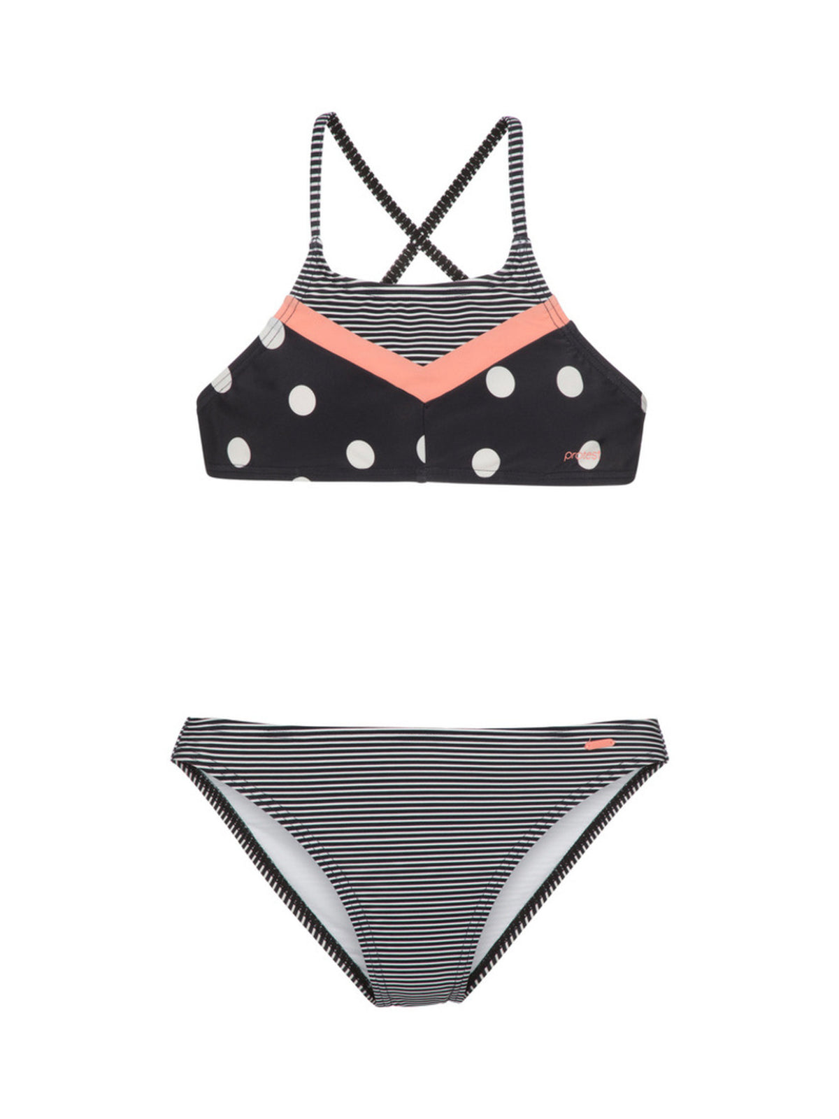 PROTEST PRTTINA JR bikini | True Black