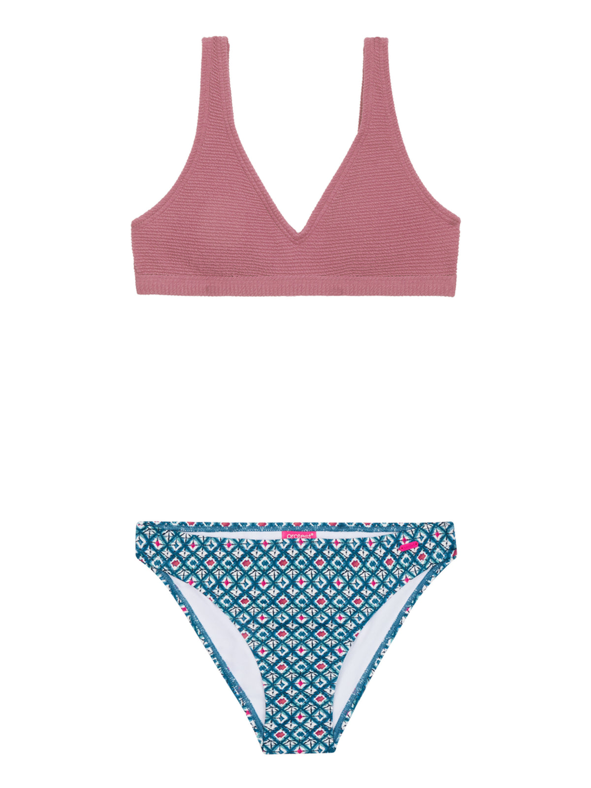 PROTEST PRTCREEK JR triangle biki | Deco Pink