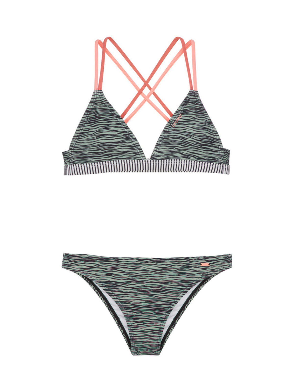 PROTEST PRTEVA JR Triangle Bikini | Green Baygreen