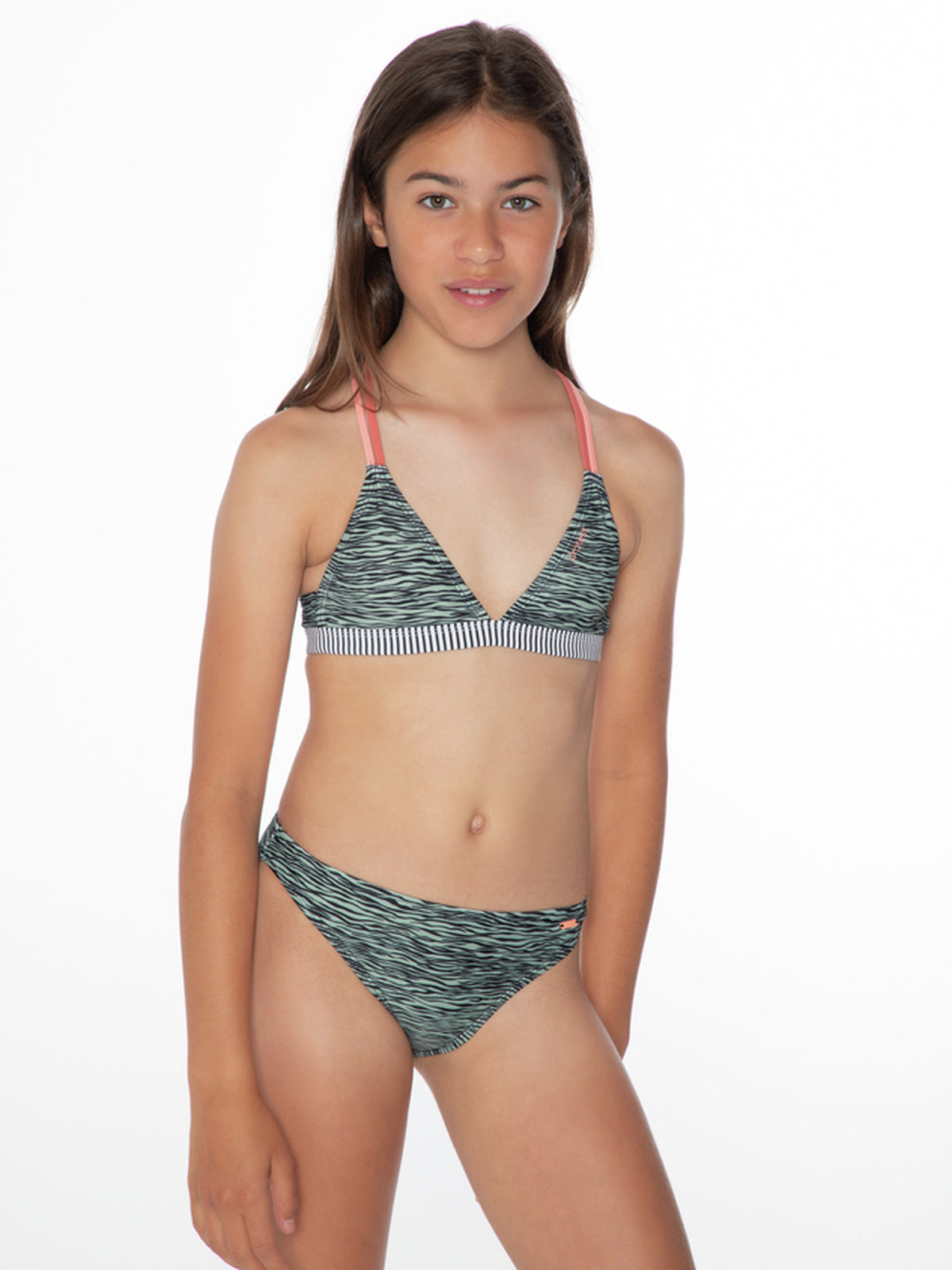 PROTEST PRTEVA JR Triangle Bikini | Green Baygreen