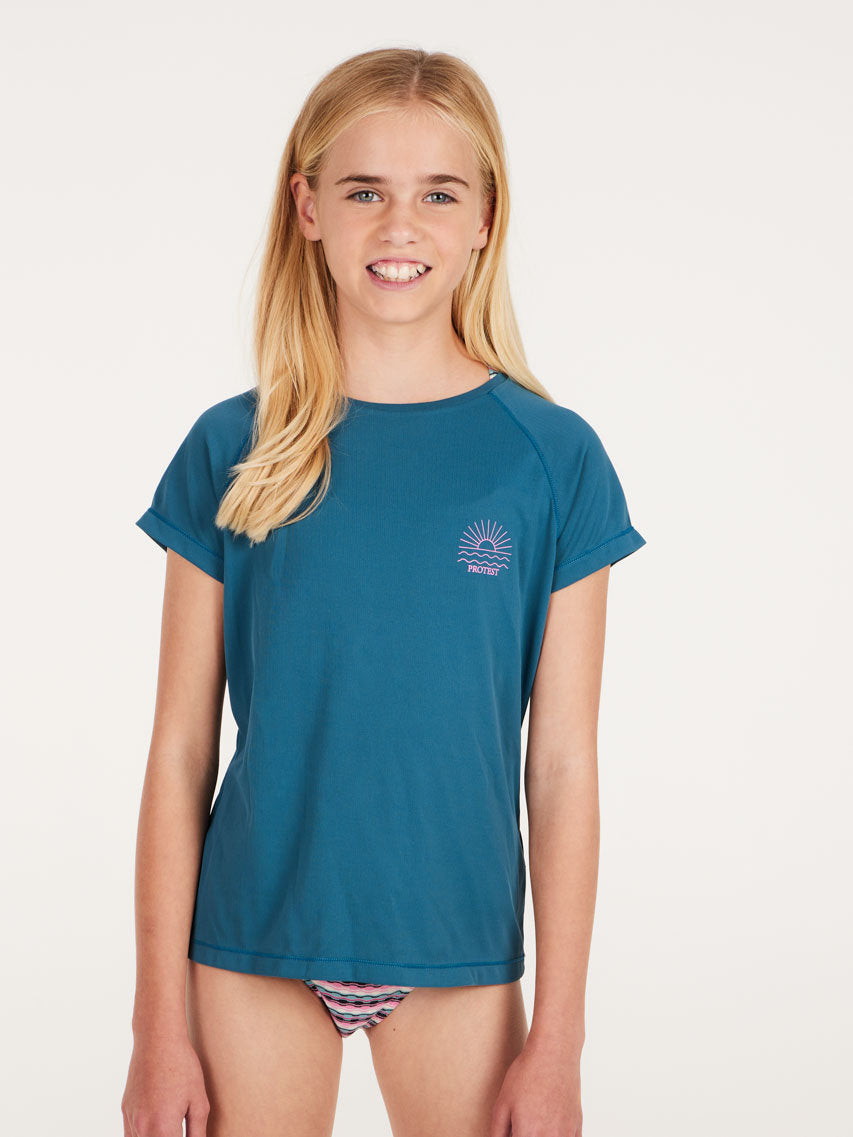 PROTEST PRTRESHMA JR rashguard sh | Raku Blue