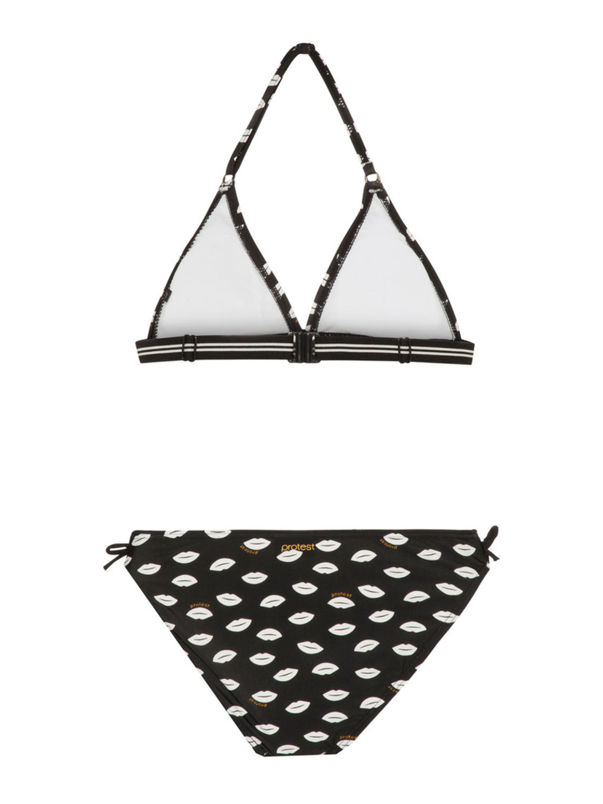 PROTEST FLORES JR Triangle Bikini | True Black