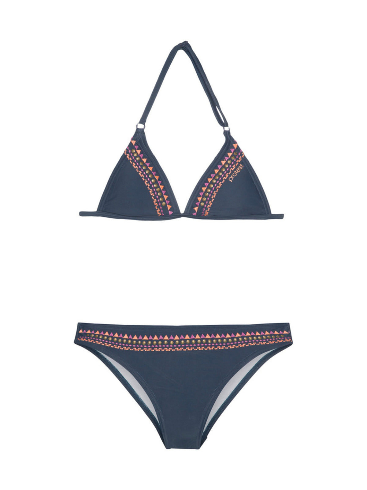 PROTEST PRTRIFKA JR triangle biki | Deep Seablue