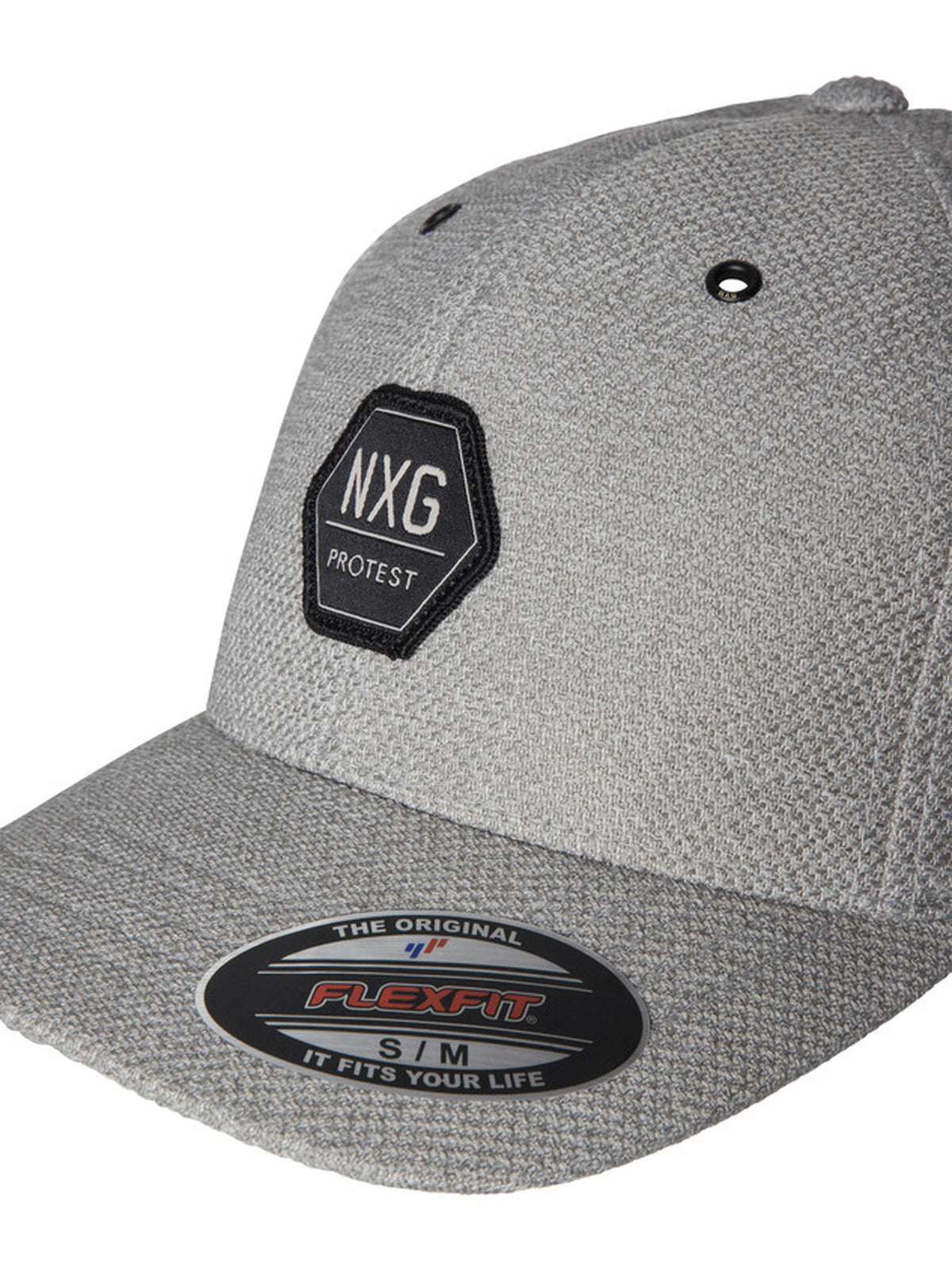 PROTEST NXG MISO baseball flexfit | Dark Grey Melee