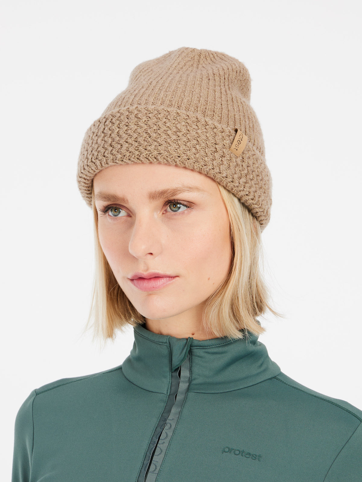 PROTEST PRTMARELA24 beanie | BambooBeige