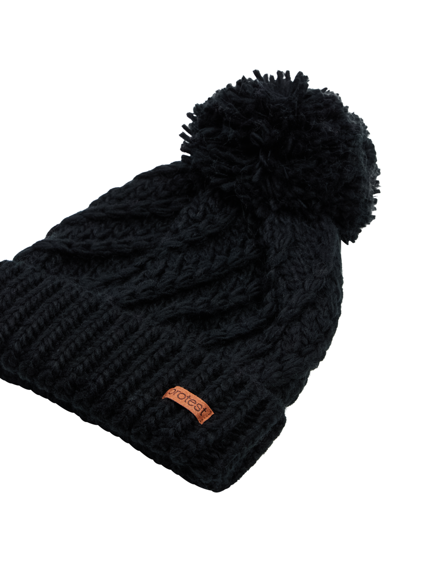 PROTEST PRTPAISLEY24 Beanie | True Black