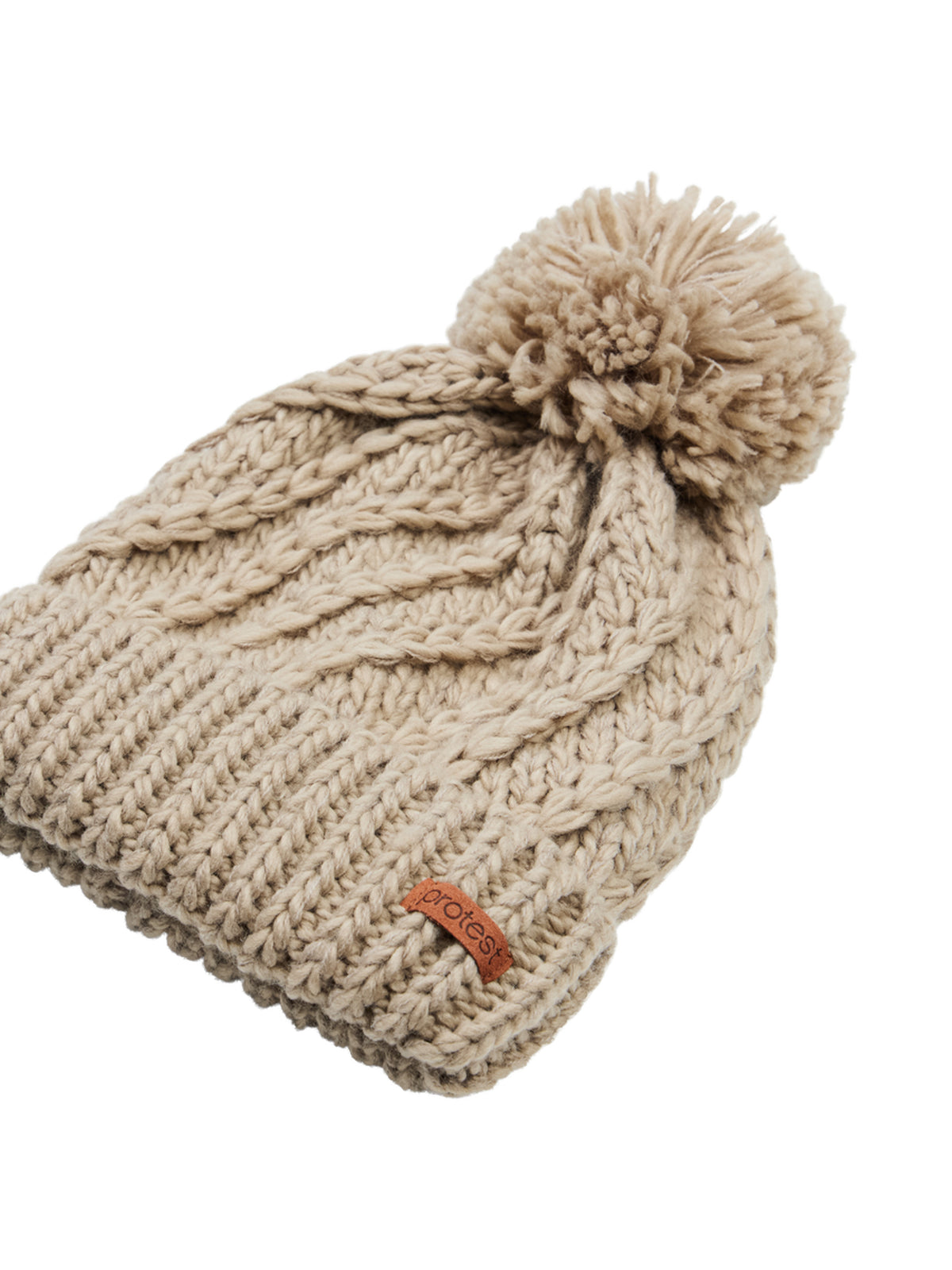 PROTEST PRTPAISLEY24 beanie | BambooBeige