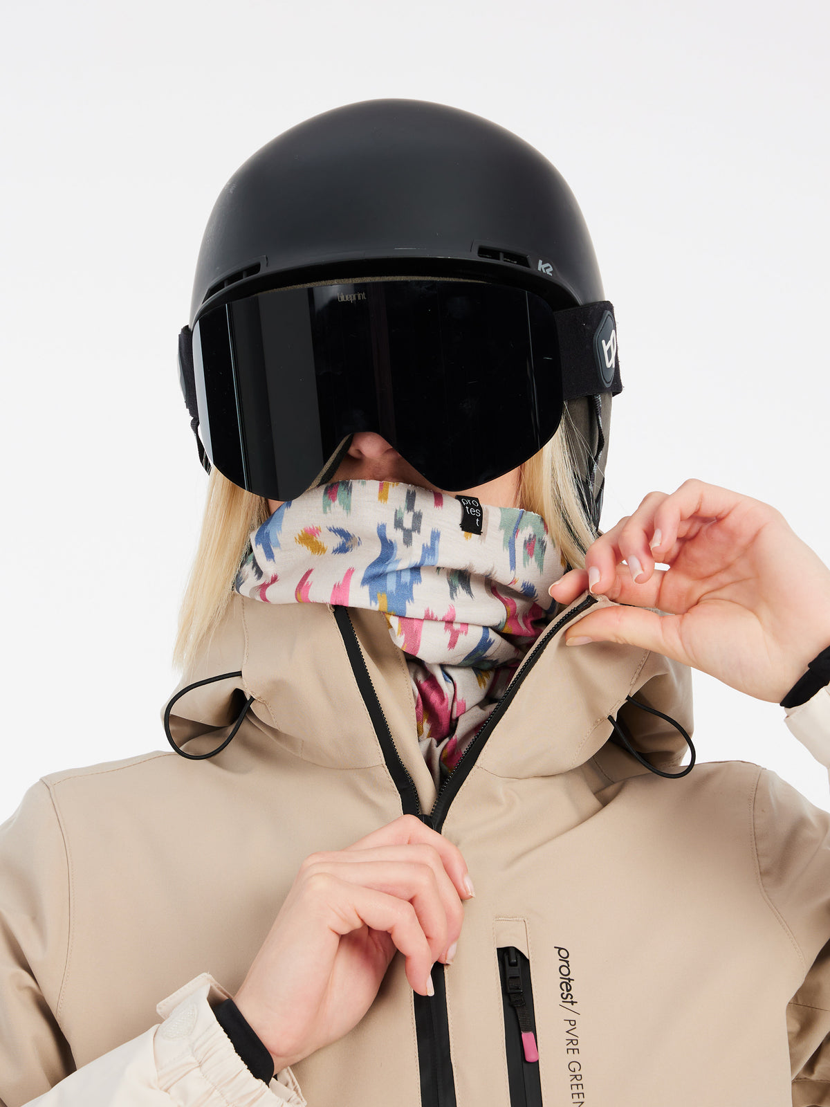 PROTEST PRTBAYOU scarf | Kitoffwhite