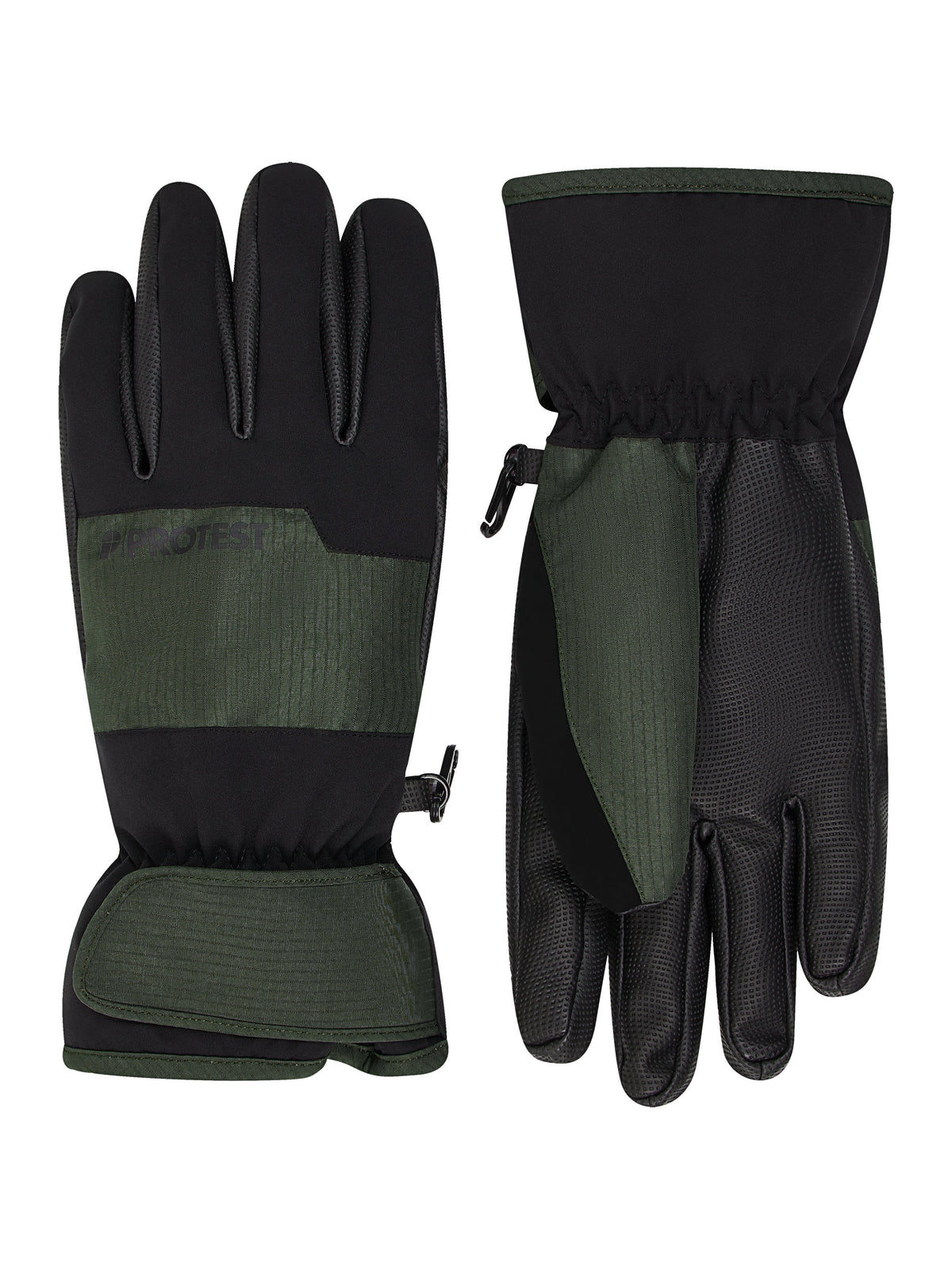 PROTEST PRTRAZOR Gloves & Mittens | Grey Denim
