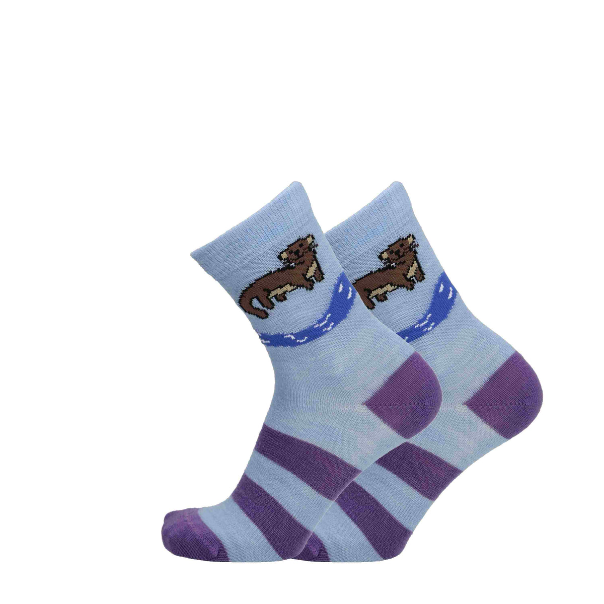 UPHILLSPORT Otter stripe Kids | Light Blue | E6845166