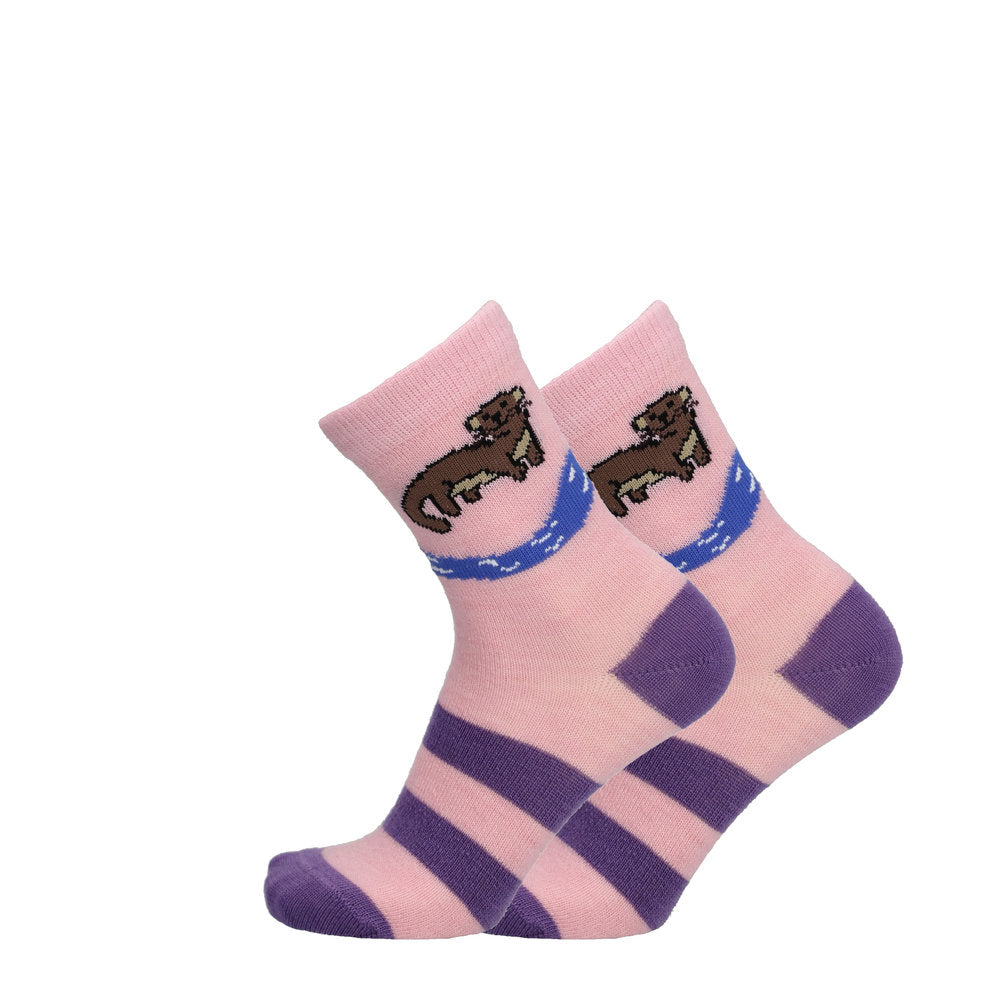 UPHILLSPORT Otter stripe Kids | Begonia | E6845135