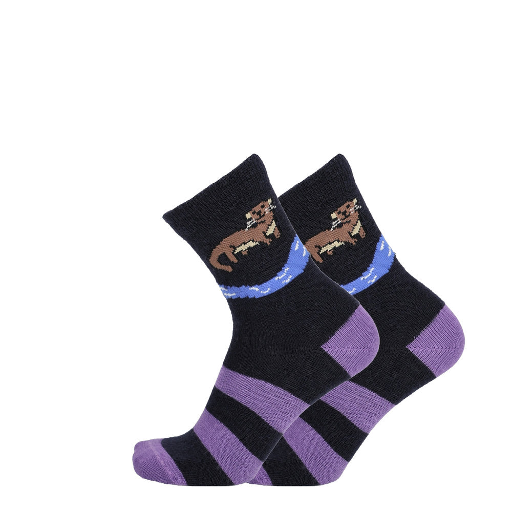 UPHILLSPORT Otter stripe Kids | Navy | E6845160