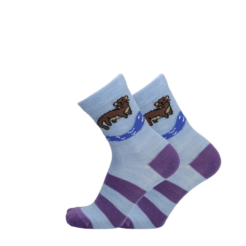 UPHILLSPORT Otter stripe Kids | Light Blue | E6845166