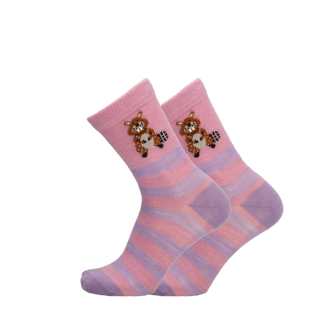 UPHILLSPORT Beaver stripe Kids | Party Pink | E6852159