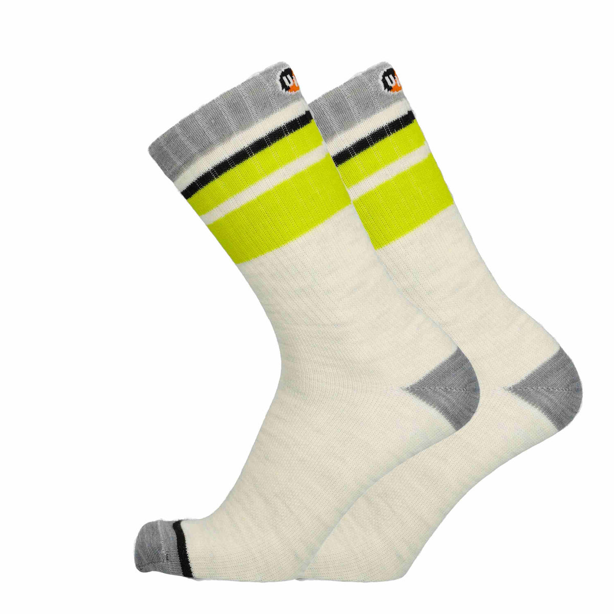 UPHILLSPORT UphillSport® MERINOFIT Mu | White feather, lime | E9543115