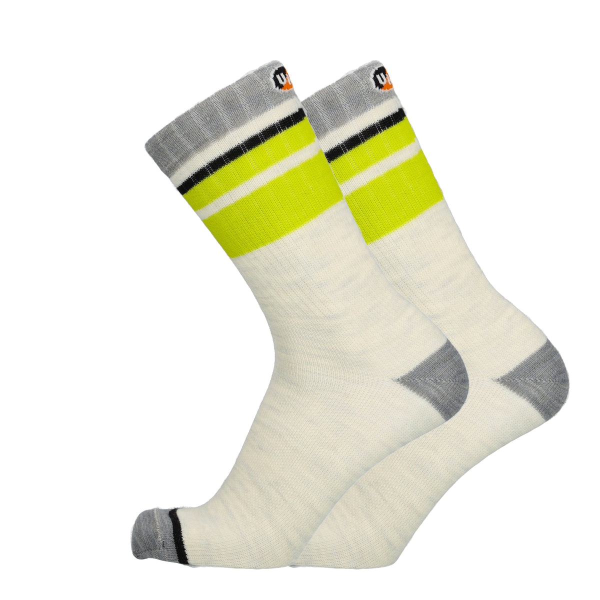 UPHILLSPORT UphillSport® MERINOFIT Mu | White feather, lime | E9543115