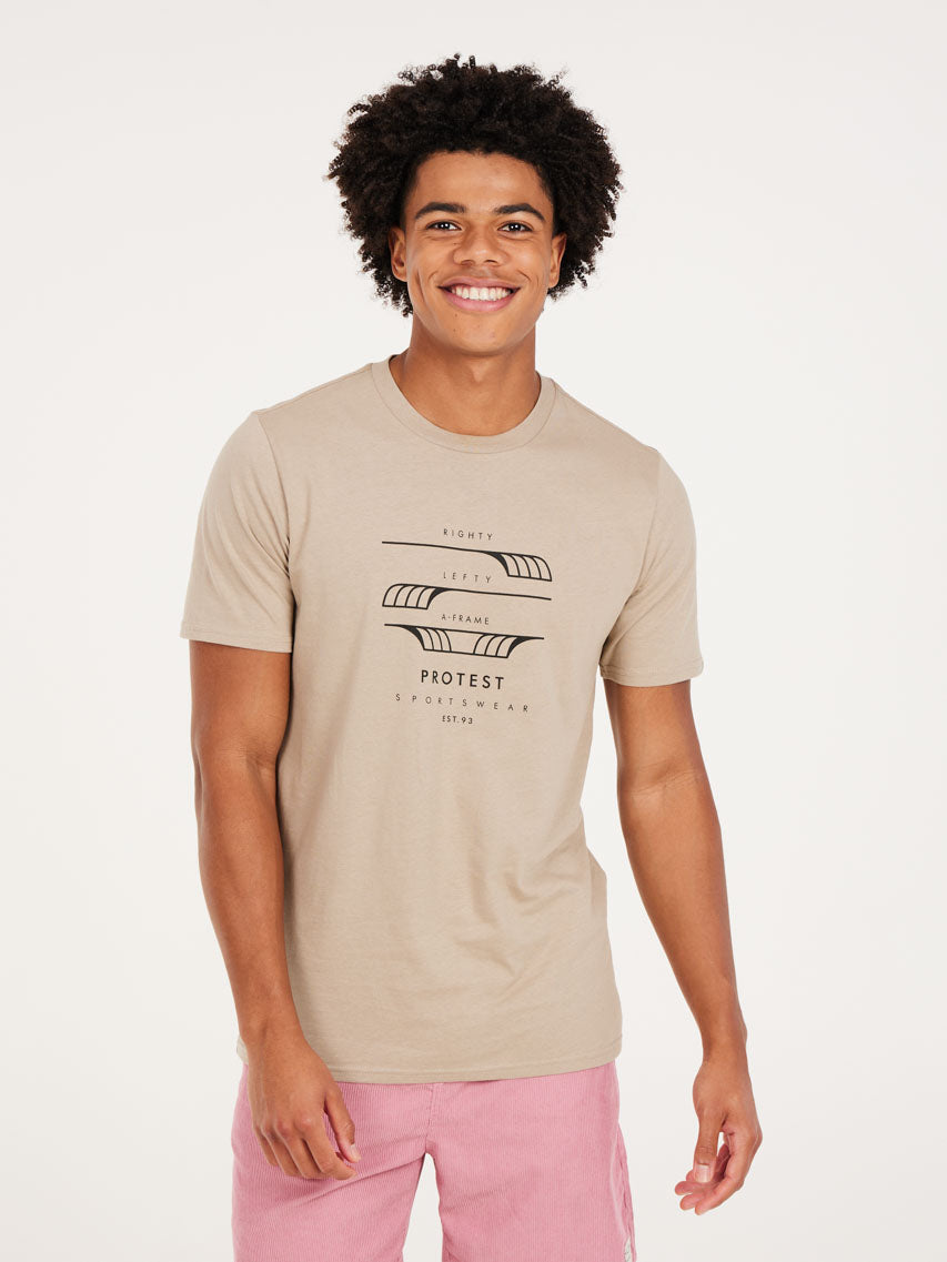 PROTEST PRTRIMBLE T-Shirt | BambooBeige